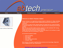 Tablet Screenshot of abtech.ie