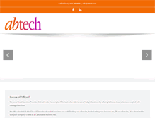 Tablet Screenshot of abtech.com